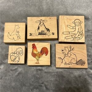 Animal Stamps Set
